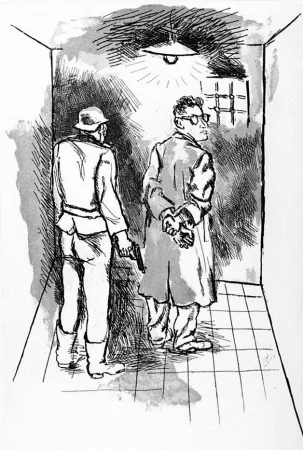 蚀刻飞尘法 Guttuso - Testa o croce di colpo arriva la morte