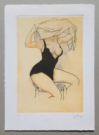 蚀刻飞尘法 Guttuso - Verso sera