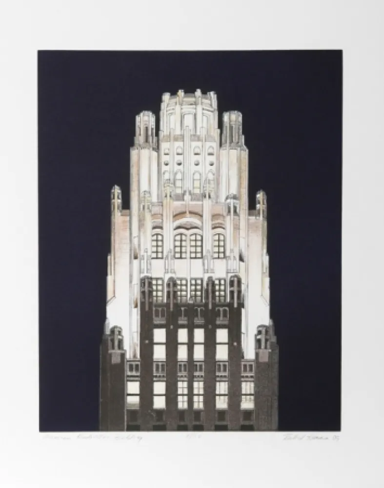 版画 Haas - American Radiator Building