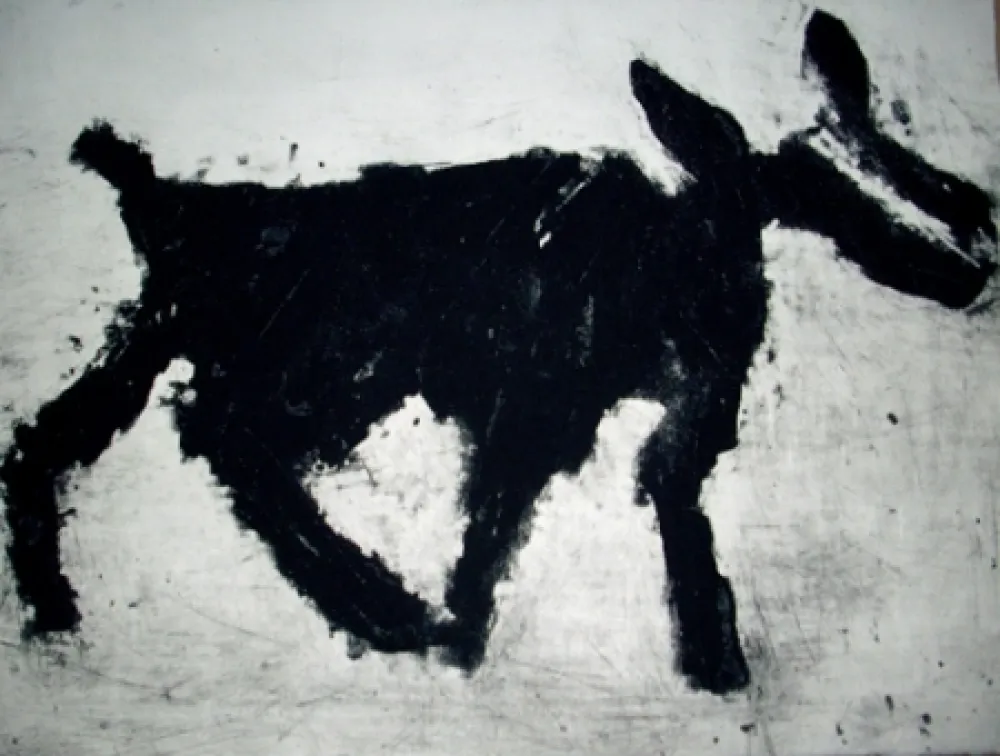 金刚砂版画 Haas - Animal