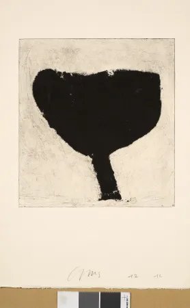 版画 Haas - L'arbre