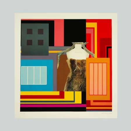 石版画 Halley - Contamination I