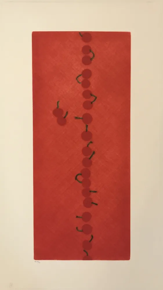 美柔汀铜版画 Hamaguchi - Twenty-two Cherries (Set of 7)