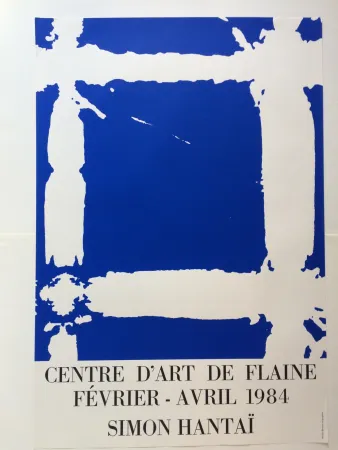 海报 Hantai - Centre d'art de Flaine