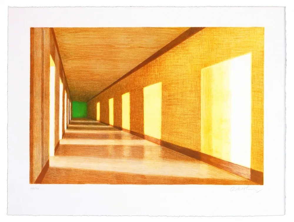 石版画 Harboe Flensburg - Sans Titre