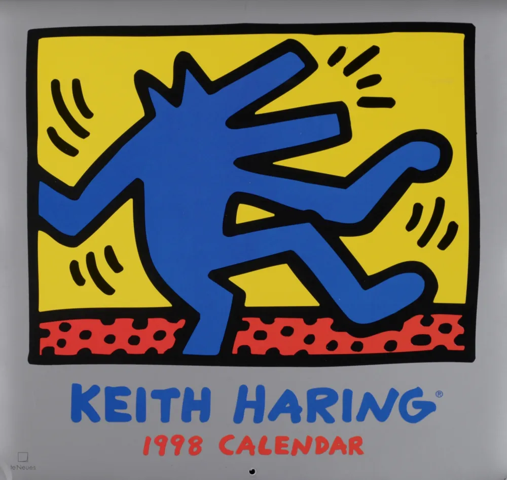 胶版印刷 Haring - 1998 Calendar (Ephemera)