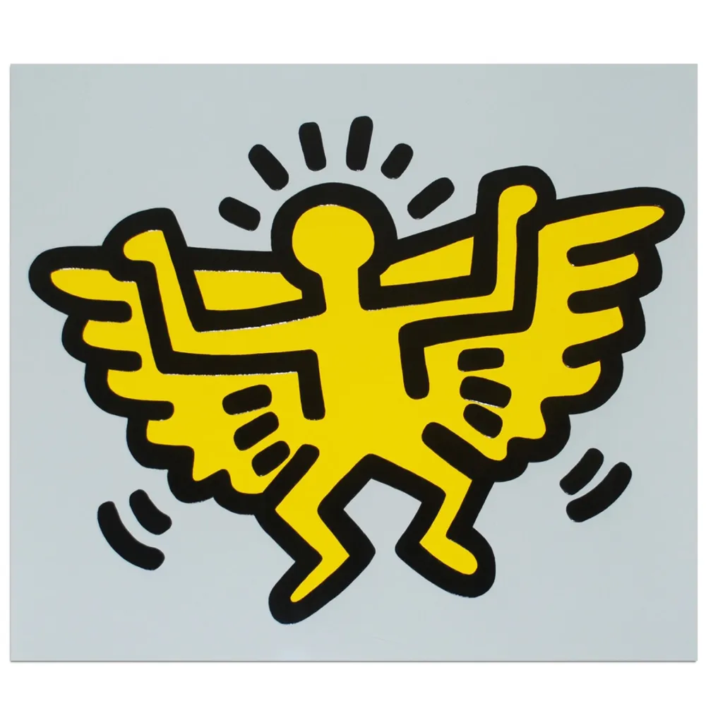 丝网印刷 Haring - Icons: Angel