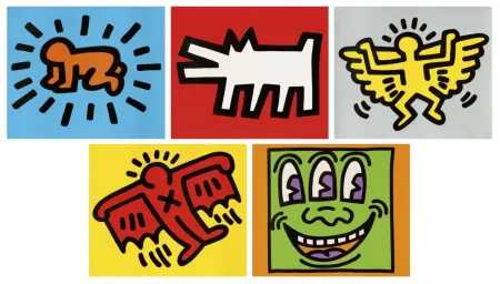 丝网印刷 Haring - Icons Portfolio