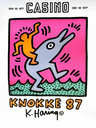 丝网印刷 Haring - Knokke