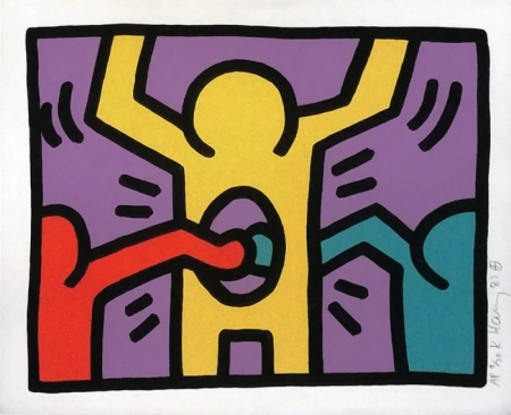 丝网印刷 Haring - POP SHOP I (1)