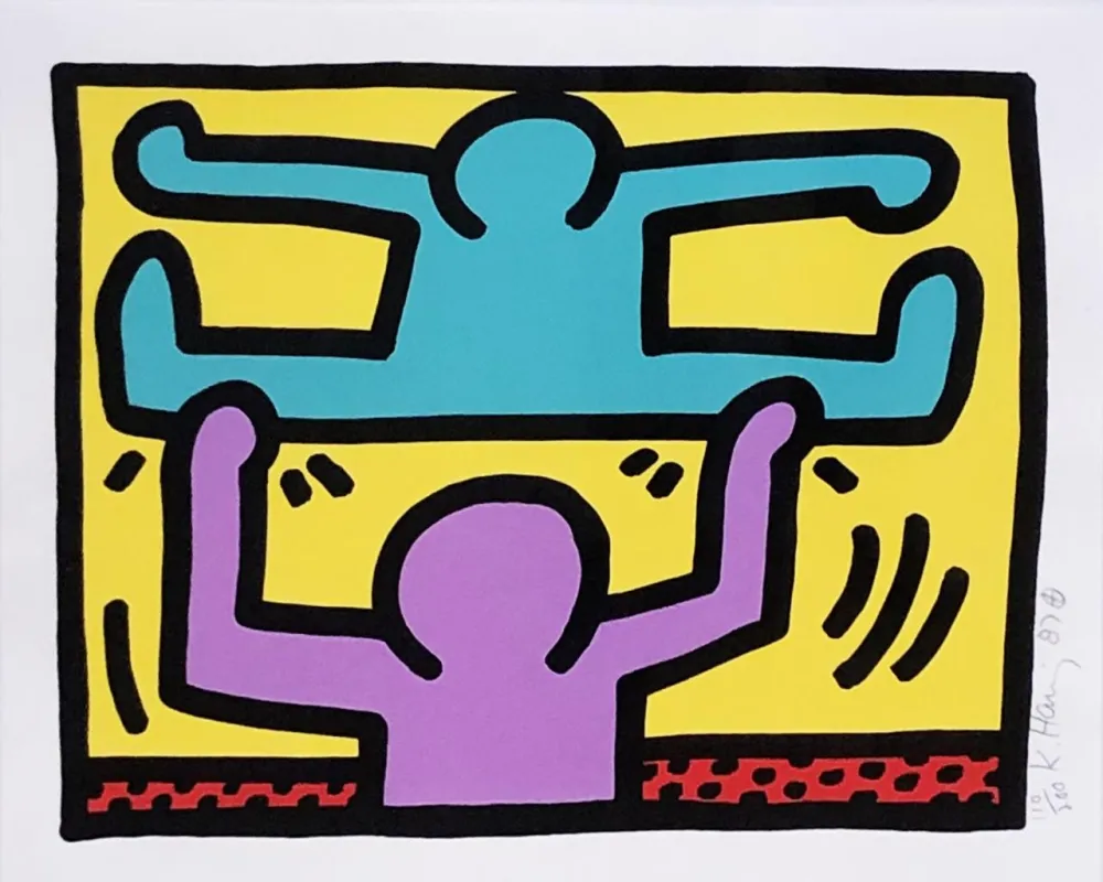 丝网印刷 Haring - Pop Shop I (D)
