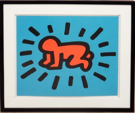 丝网印刷 Haring - Radiant Baby (from Icons series)