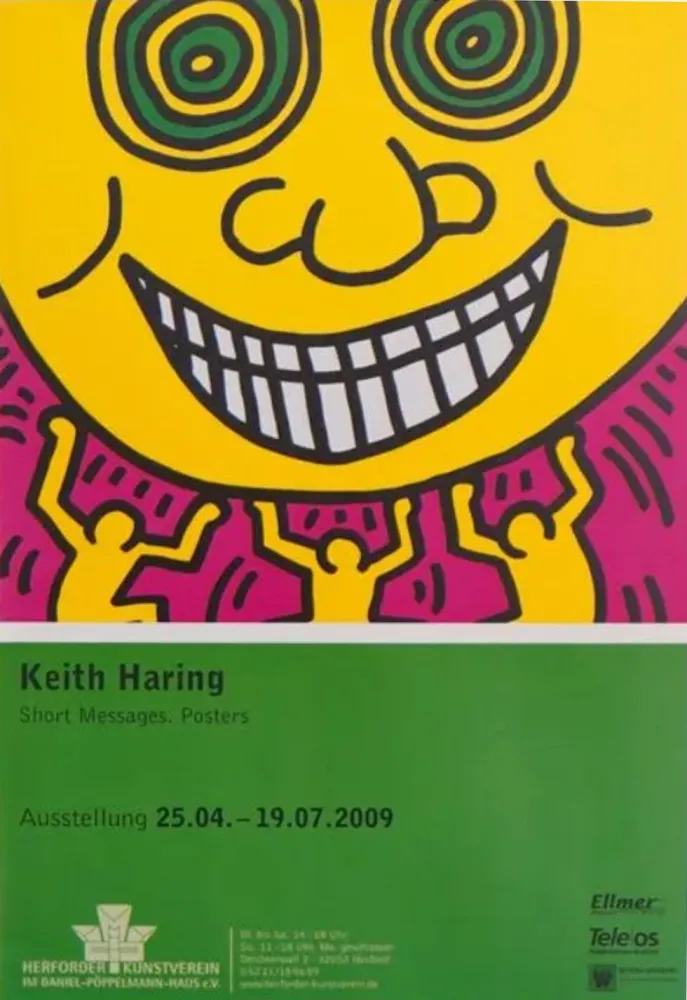 海报 Haring - '' Short Messages Posters ''