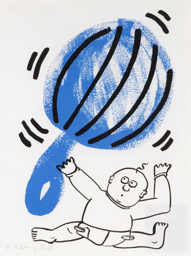 复数作品 Haring - The Story of Red and Blue #2