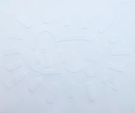 无技术 Haring - White Icons (A) - Radiant Baby