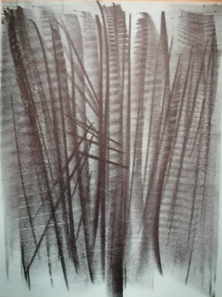 石版画 Hartung - Abstraction