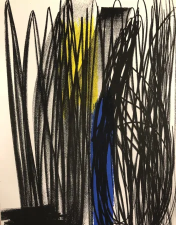 石版画 Hartung - Composition