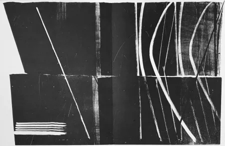 石版画 Hartung - Farandole