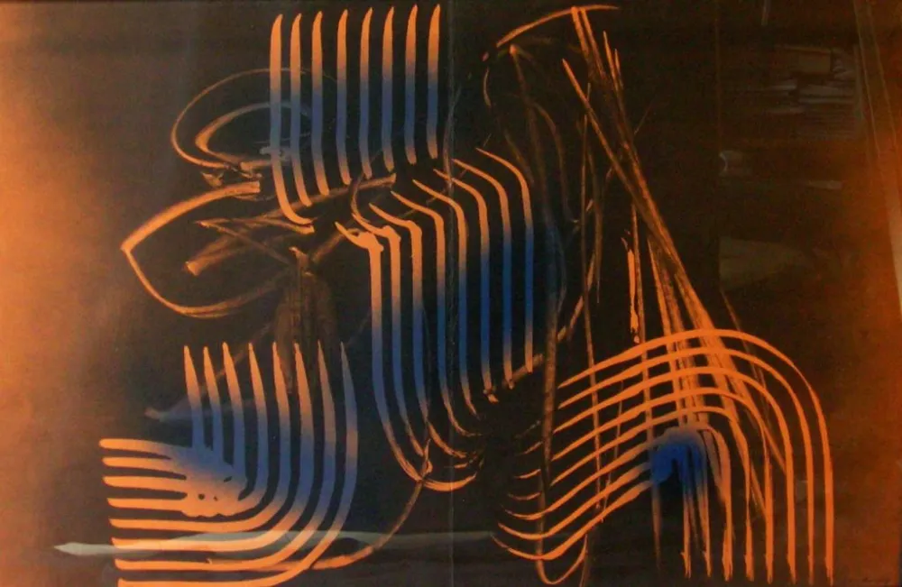 石版画 Hartung - FARANDOLE