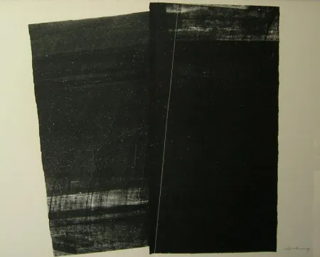 石版画 Hartung - FARANDOLE