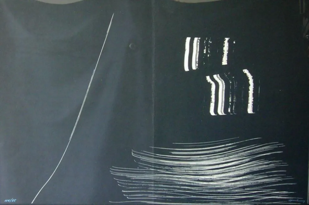 石版画 Hartung - FARANDOLE