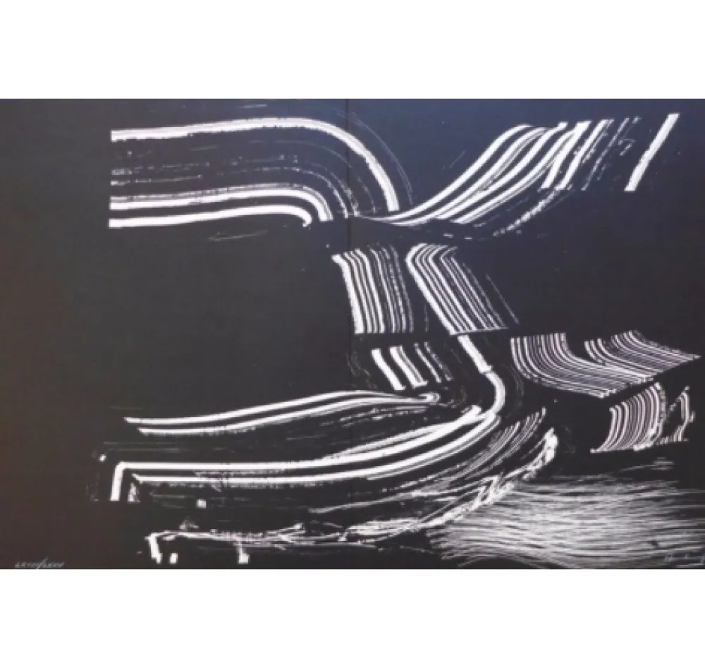 石版画 Hartung - Farandole D