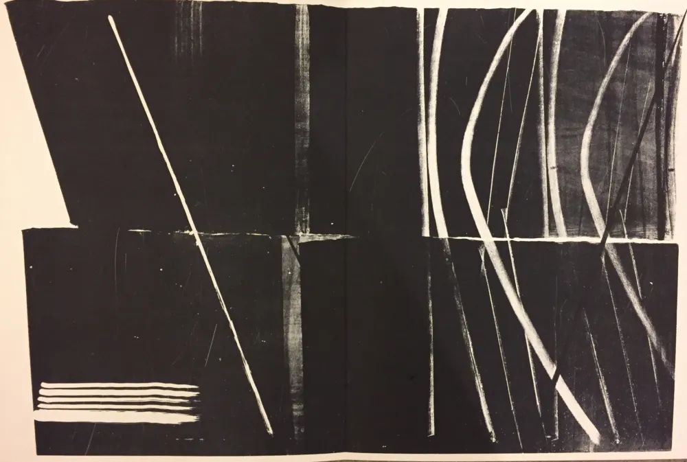 石版画 Hartung - Farandole N