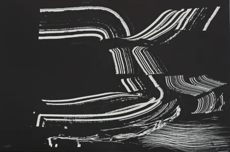 石版画 Hartung - Farandole XIV