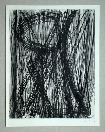 丝网印刷 Hartung - G 17 - 1953