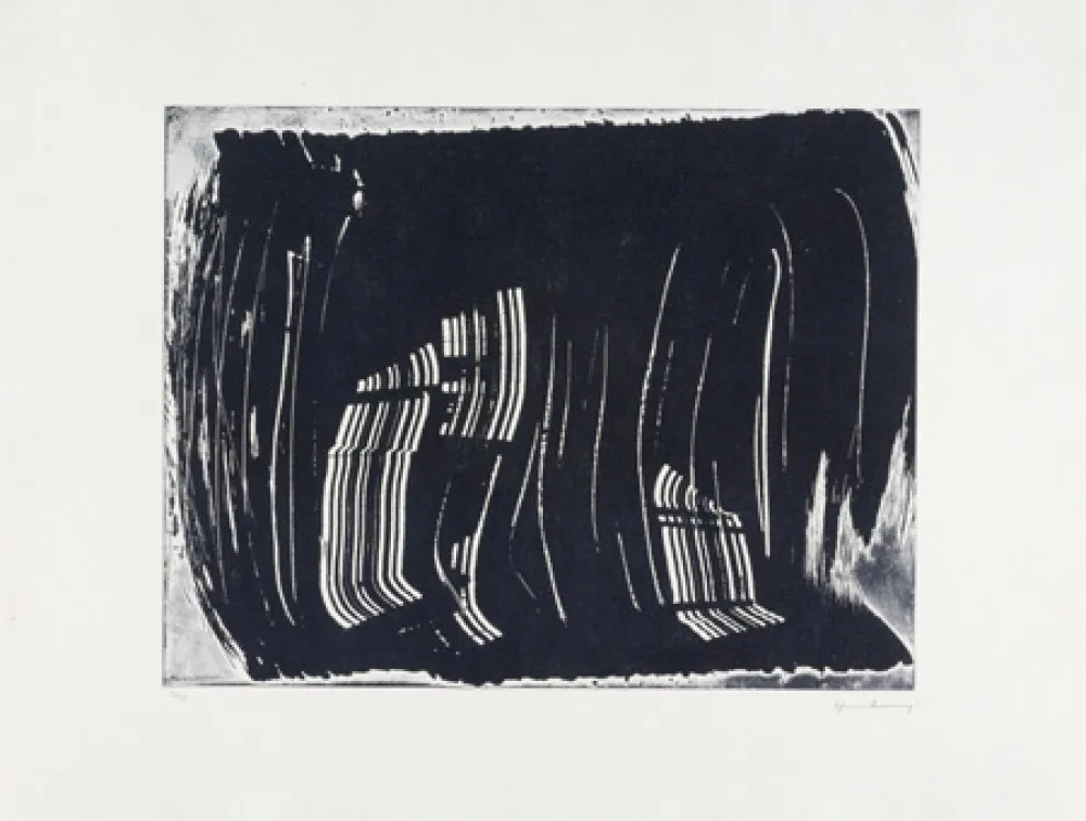 版画 Hartung - G 1970-13, 1970 Edition (1971)