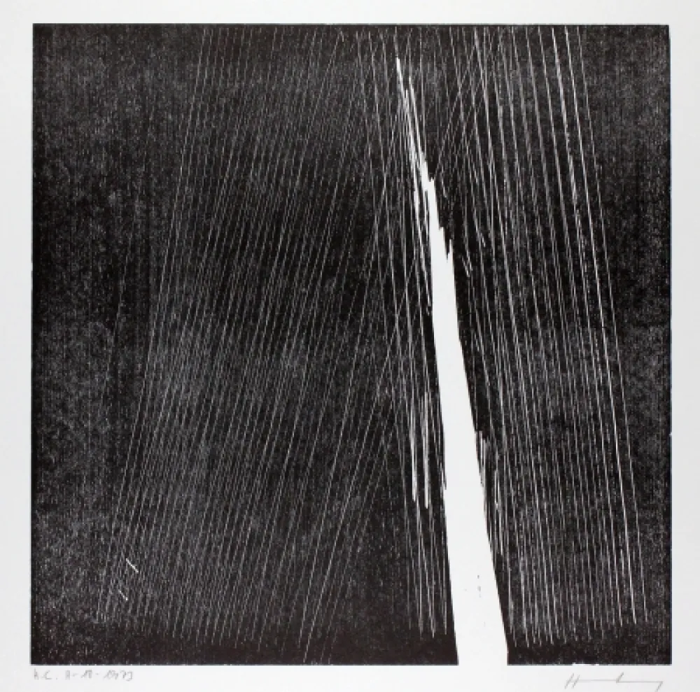 木刻 Hartung - H-18-1973