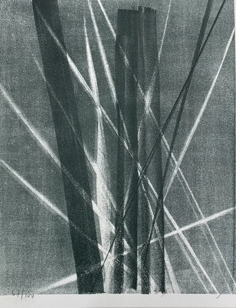 石版画 Hartung - Hans Arp