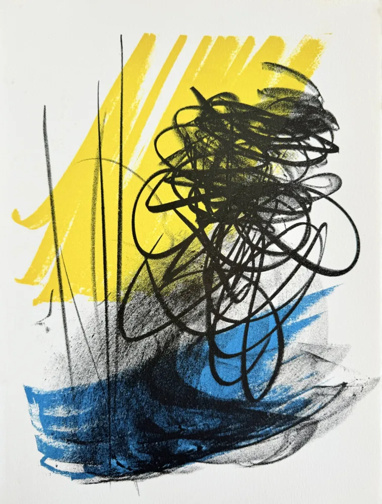 石版画 Hartung - Hommage à San Lazzaro