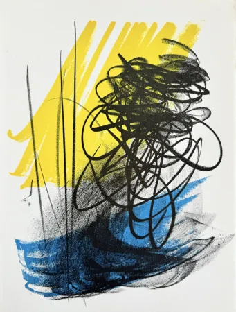 石版画 Hartung - Hommage à San Lazzaro