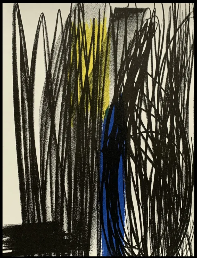 石版画 Hartung - Influence