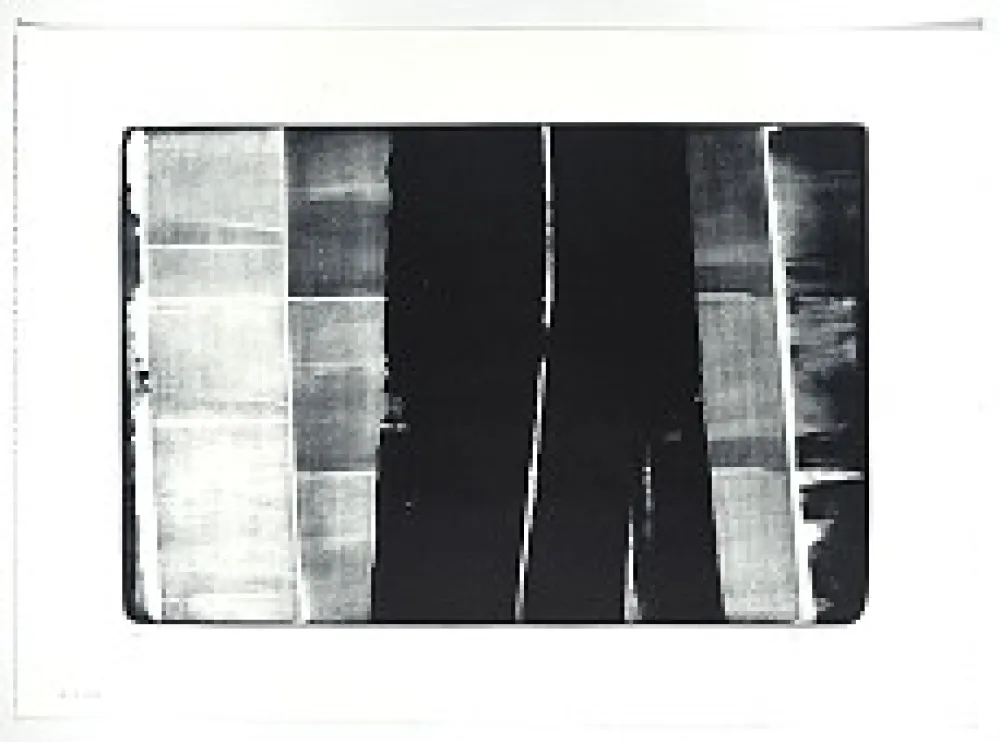 石版画 Hartung - L-09