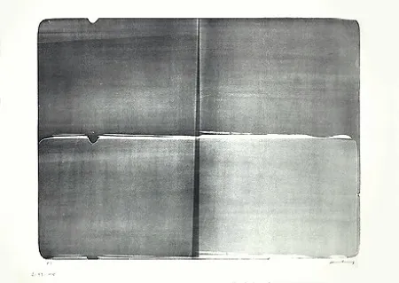 石版画 Hartung - L-09a