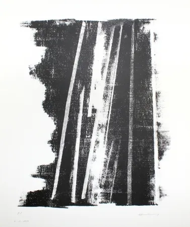 石版画 Hartung - L-1