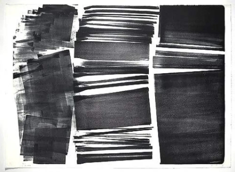 石版画 Hartung - L-12