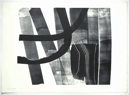 石版画 Hartung - L-13