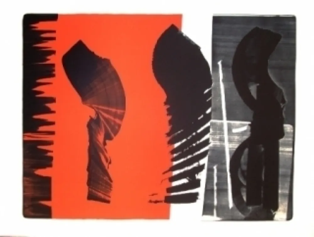 石版画 Hartung - L-14