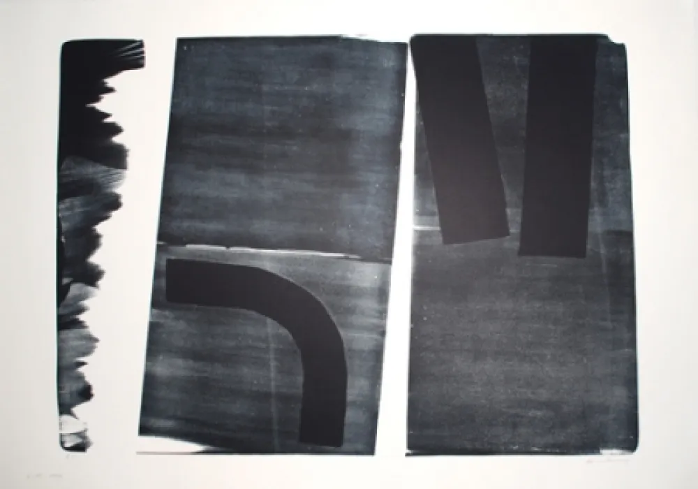 石版画 Hartung - L-15-1974 