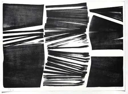 石版画 Hartung - L-18