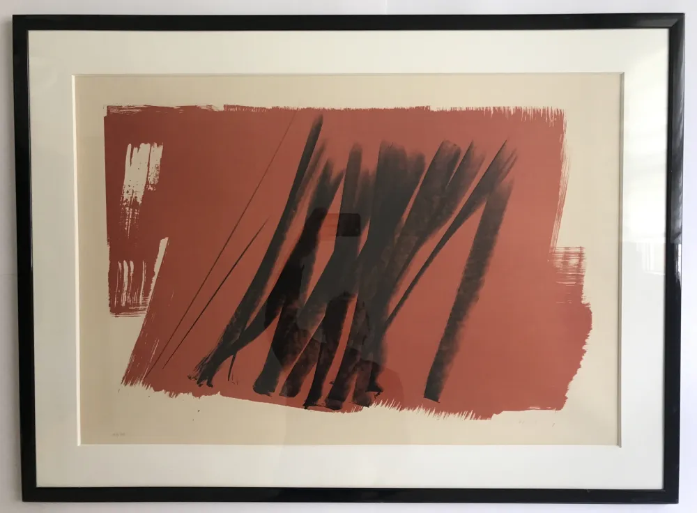 石版画 Hartung - L 1970-13