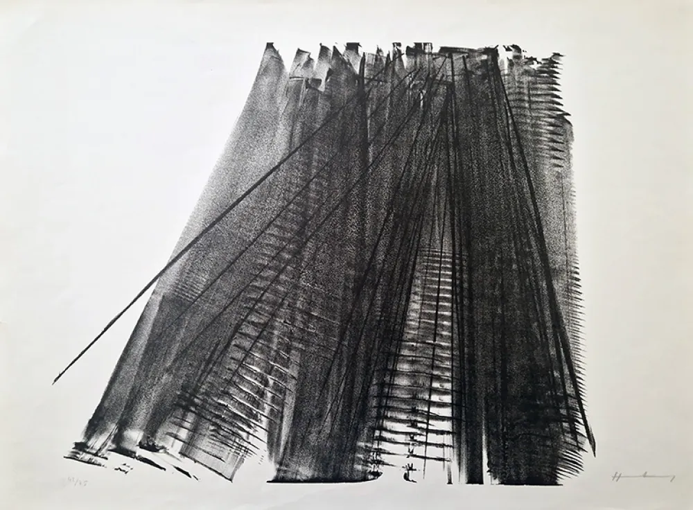 石版画 Hartung - L-1973