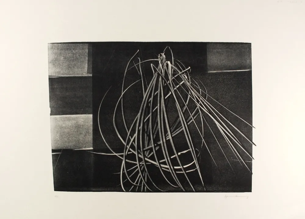 石版画 Hartung - L-4-1976 