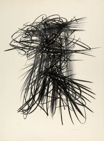 石版画 Hartung - L93