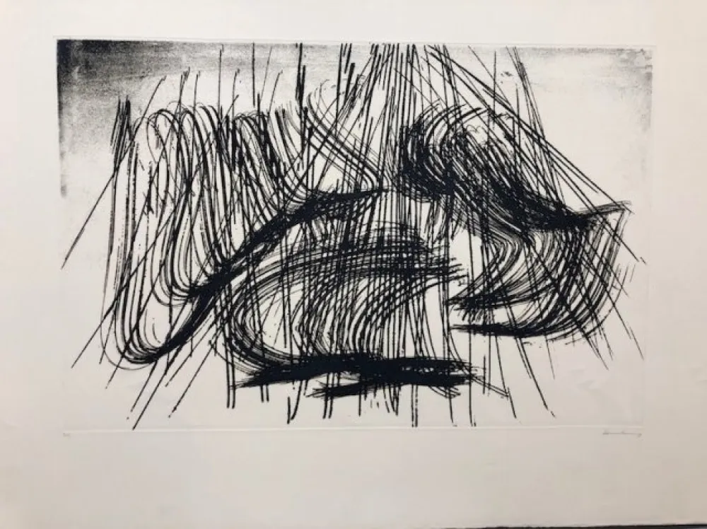 蚀刻版画 Hartung - Las Estampas de la Cometa