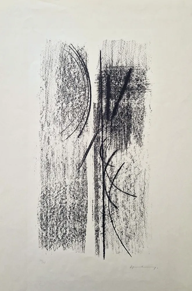 石版画 Hartung - Litho 84