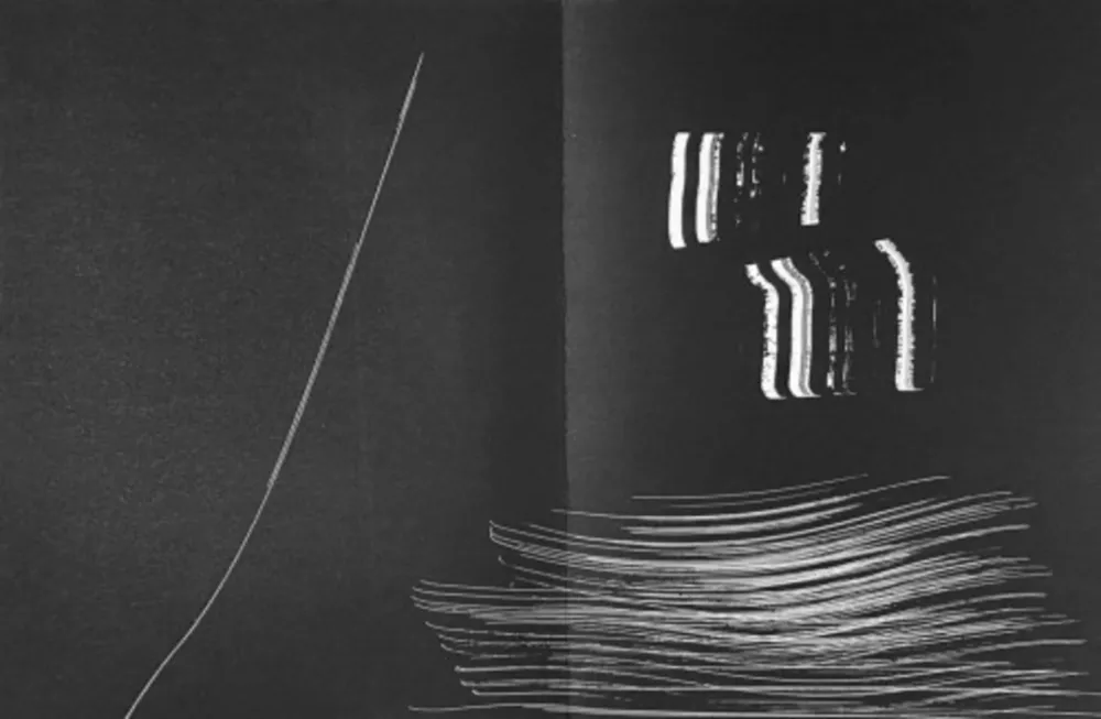 石版画 Hartung - Lithograph X from Farandole